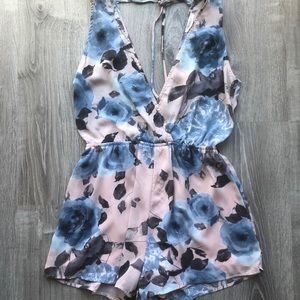ILLA ILLA pastel floral romper